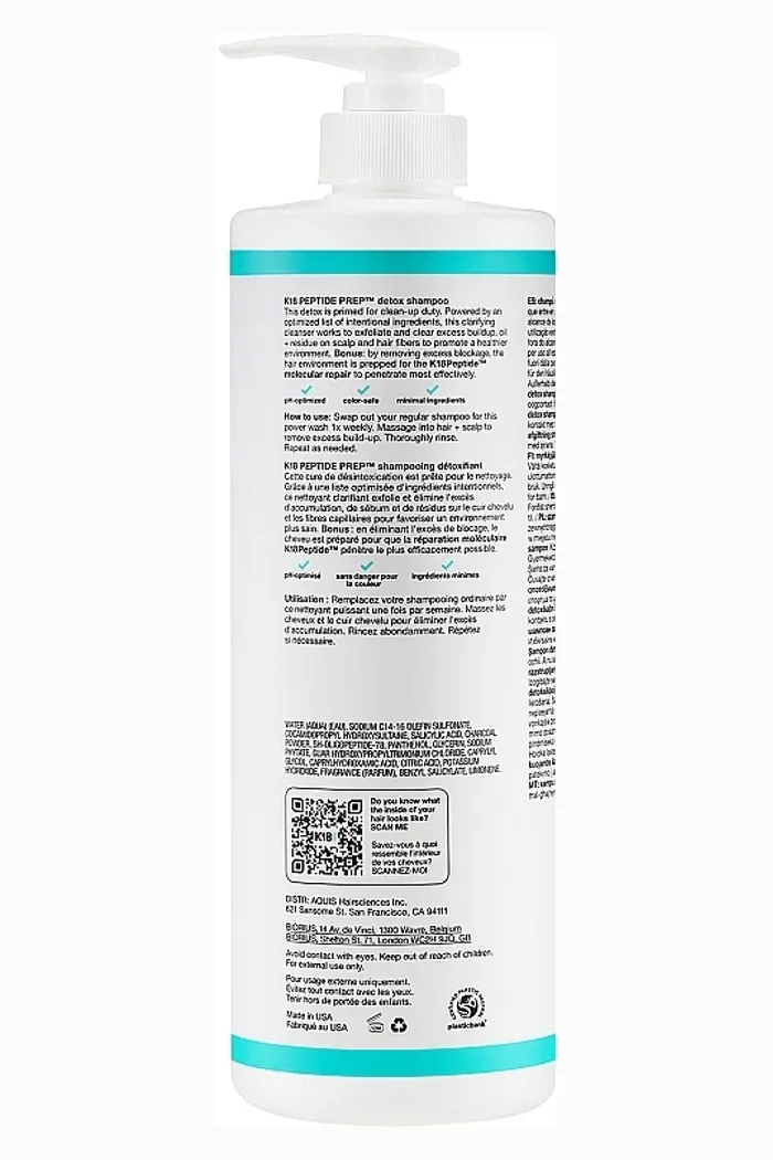 Детокс-шампунь для волос